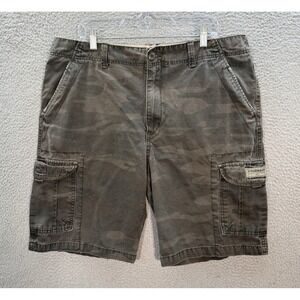 Union Bay Shorts Mens 40 Camouflage Cargo Workwear Grunge Skater Outdoors Y2K